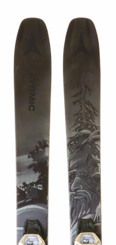 Used 2022 Atomic Bent Chetler 100 skis w/ Marker Griffon 13 bindings, size 172 (Option 220664)