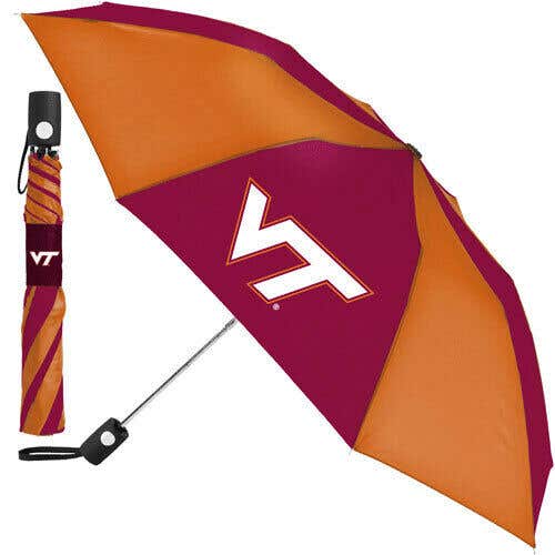 NCAA Virginia Tech Hokies 42" Travel Umbrella by McArthur for Windcraft