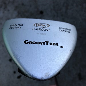 Used Men's Yes! C-Groove GrooveTube Right-Handed Golf Mallet Putter (31")