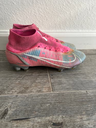 Pink Unisex Molded Cleats Nike Mercurial Superfly Cleats