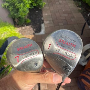 Golf Clubs Stealth Driver And 7 Wood