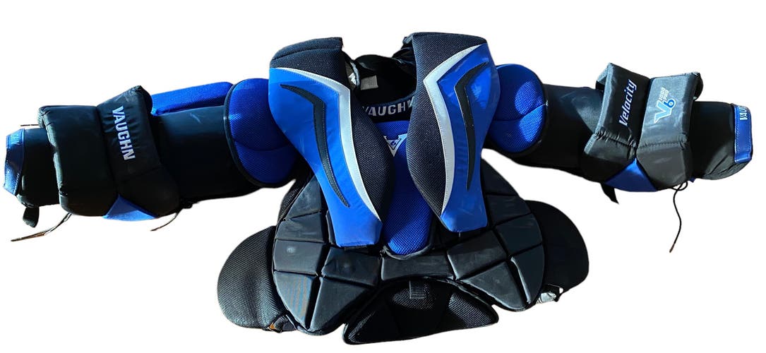 Used Medium Vaughn Velocity V6 1000 Pro Goalie Chest Protector