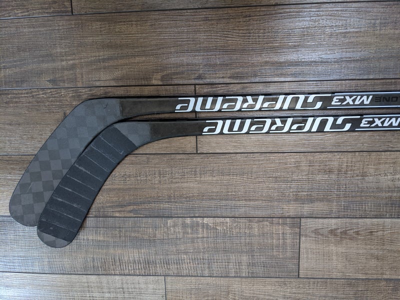 (2) Senior New Left Hand Bauer Supreme MX3 Hockey Stick P92 Pro Stock