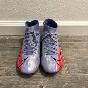 Purple Unisex Molded Cleats Nike Mercurial Superfly Cleats