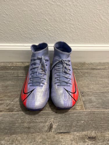 Purple Unisex Molded Cleats Nike Mercurial Superfly Cleats