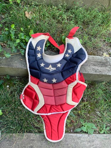 Used All Star System 7 Catcher's Chest Protector