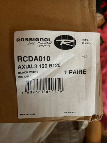 Rossignol axial 3 120 ski bindings