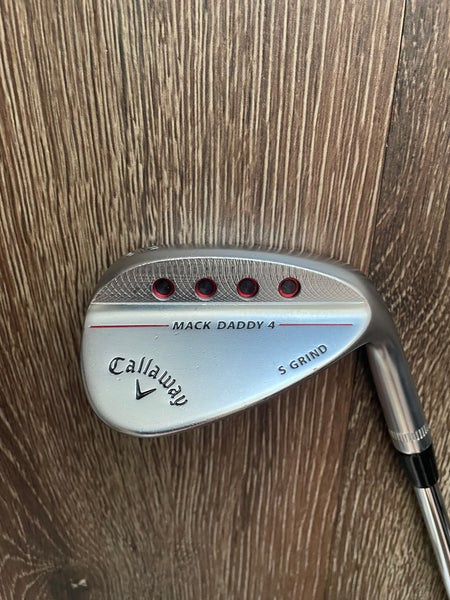 Men's Right Handed Stiff Flex Steel Shaft Mack Daddy 4 Wedge