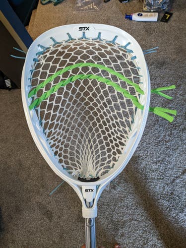 BRAND NEW STX Eclipse 2 w/ HeroMesh Goalie Semi-hard