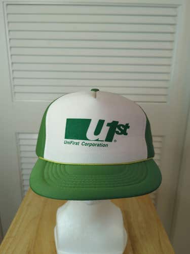 Vintage Unifirst Corporation All Foam Snapback Hat