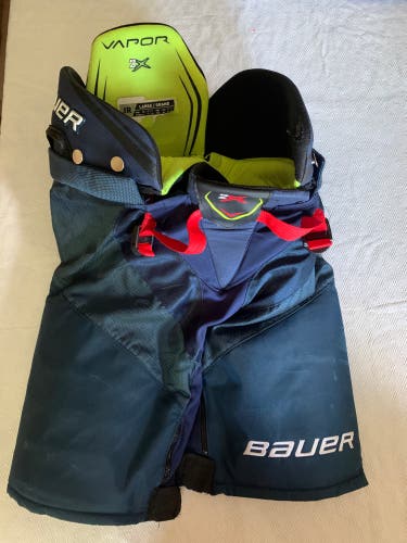 Used Junior Large Bauer VAPOR 2X Hockey Pants
