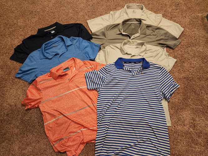 Used Medium Golf Shirts