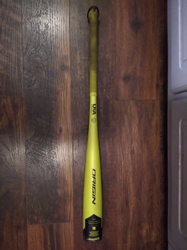 Used 2019 AXE Alloy Origin Bat (-8) 22 oz 30"