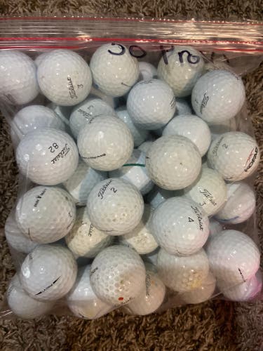 Used Titleist 50 Pack Pro V1 Balls
