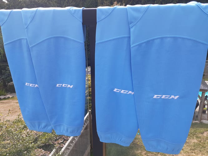 Blue Senior New Large CCM SX8000 Socks