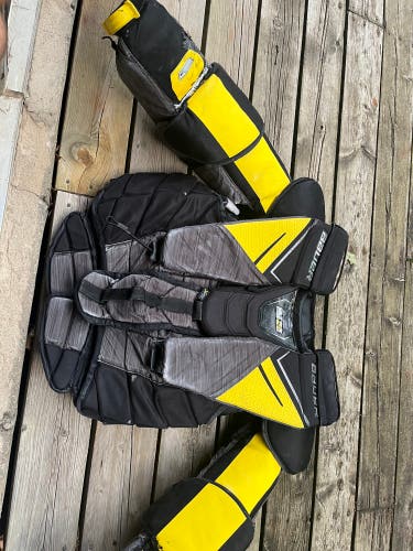 Used XL Bauer Supreme UltraSonic Goalie Chest Protector