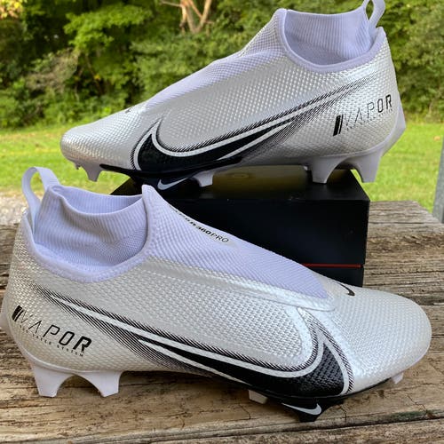 Nike Vapor 360 Edge Pro Mens Size 11 (Wide) White Football Cleats CV6348-100