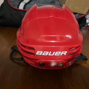 Bauer 4500 Helmet Small Red