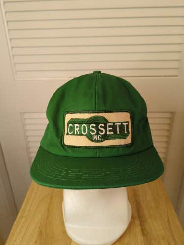 Vintage Crossett Inc K-Products Snapback Patch Hat
