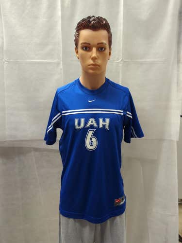 Game Used Alabama Huntsville Chargers Soccer Jersey Nike M NCAA