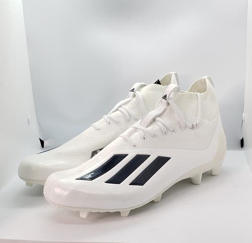 Adidas Adizero Primeknit Football Cleats Mens Size 13 White Black GY5379 NEW