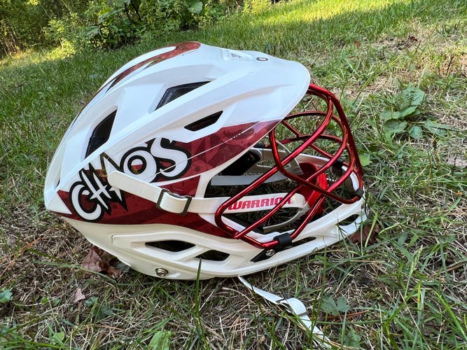 Used PLL Chaos Warrior Burn Helmet - MEDIUM