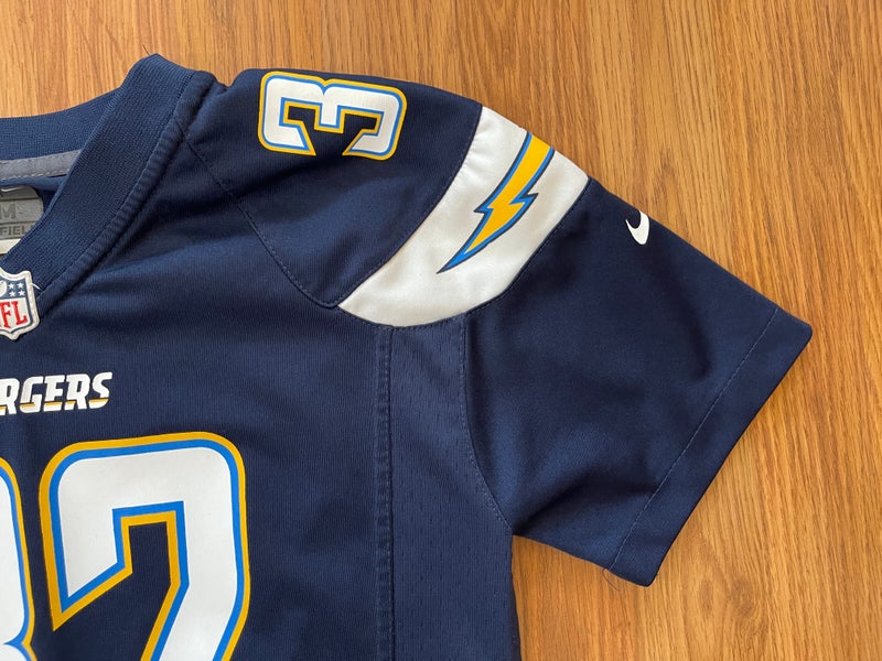 san diego chargers reebok nfl jersey #32 eric weddle size s