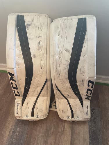 Used 32" CCM Premier R1.9 Goalie Leg Pads