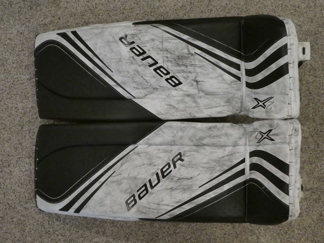 Used Bauer Intermediate Large Goalie Leg Pads