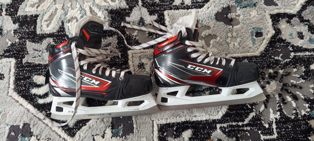 Senior Used CCM Jetspeed FT480 Hockey Goalie Skates Regular Width Size 7