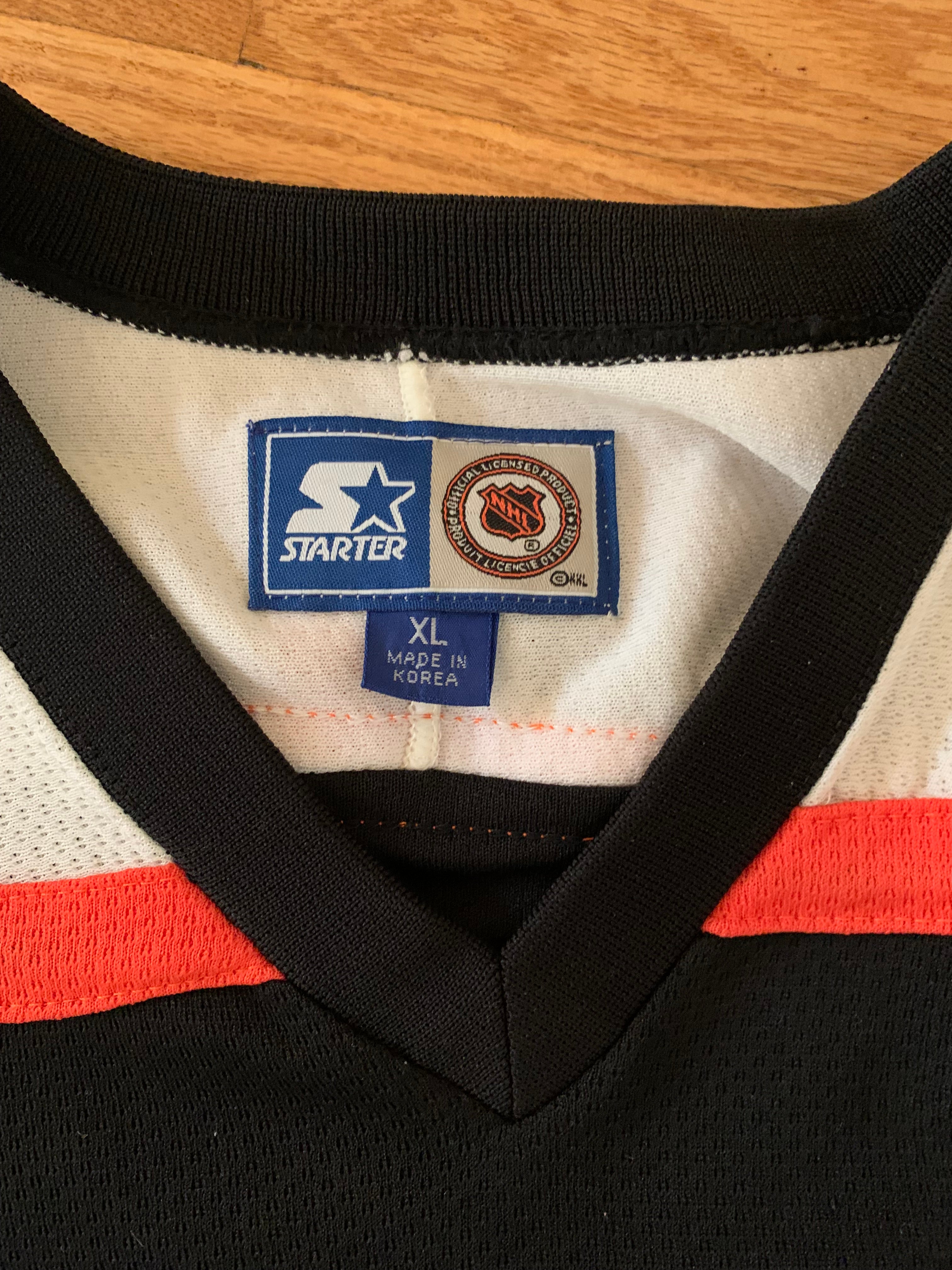 Vintage PHILADELPHIA FLYERS NHL Starter Jersey XXL – XL3 VINTAGE CLOTHING