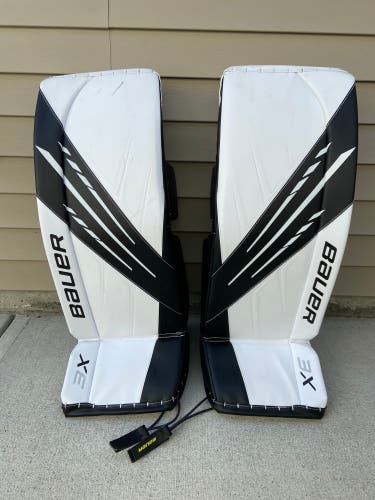 Used 34" Bauer Vapor 3X Goalie Leg Pads