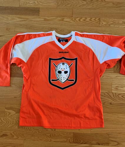 New Men's XL Orange Bauer Jersey