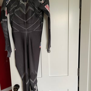 RCS black panther logoed speed suit
