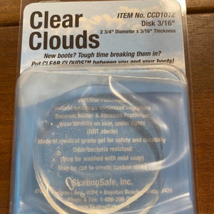 New clear cloud disk 2 3/4 round 3/16 " thickness
