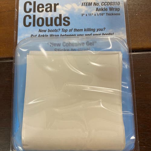 New clear cloud ankle wrap 3"x11"x1/16 thickness