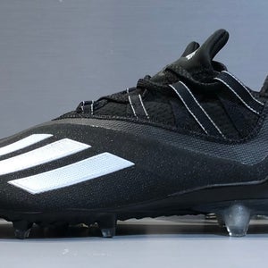 Adidas Adizero 21 Football Cleats Black FY8270 Men's size 12 NIB