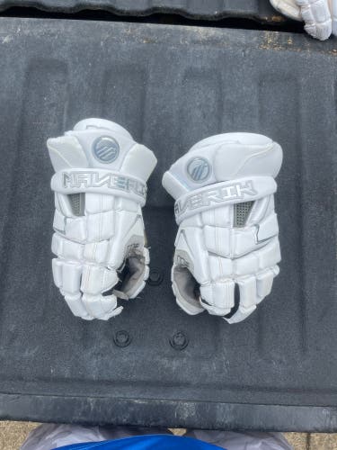 Used Player's Maverik 13" M4 Lacrosse Gloves