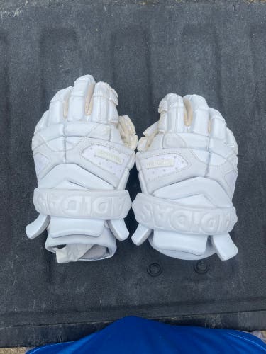 Used Player's Adidas 13" Freak Lacrosse Gloves
