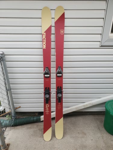 Used 192 Faction Candide Thovex 3.0 Skis Without Bindings