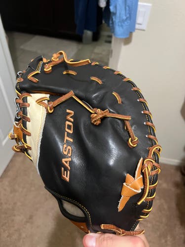 Used Easton Left Hand Throw First Base Pro Collection Baseball Glove 12.75"