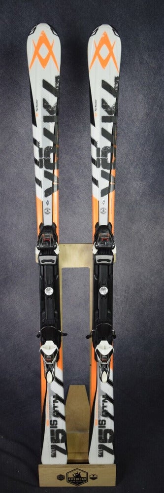 VOLKL RTM 75 IS SKIS 166 CM WITH MARKER BINDINGS