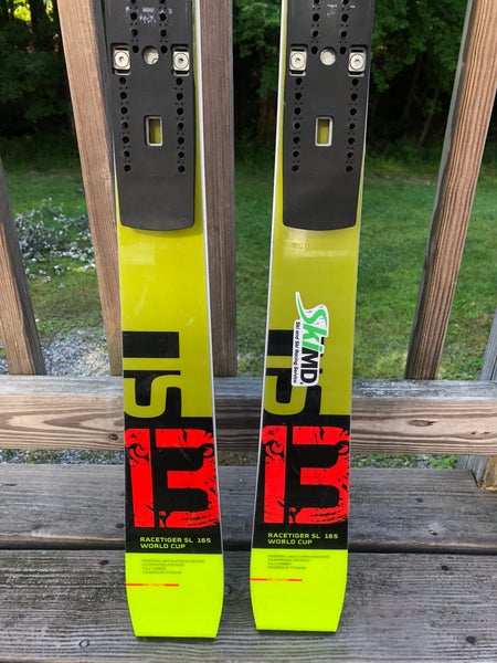 スキー Volkl RACETIGER SL WORLD CUP 165cm FIS 2026 Volkl Racetiger WC FIS SL Skis – Race Place