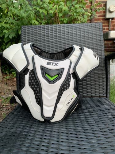 Used Medium STX Cell IV Shoulder Pads