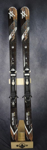 VOLKL UNLIMITED AC50 SKIS 184 CM WITH MARKER BINDINGS