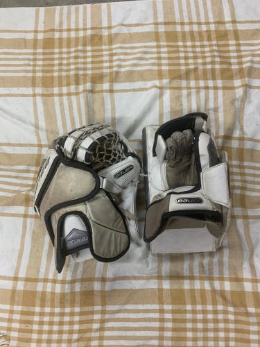 Bauer supreme one.9 glove and blocker