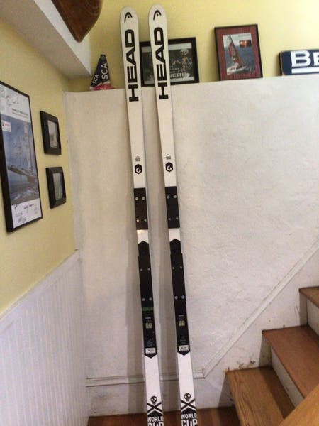 HEAD ＳＧ　213cm R45 Used 213 cm 45 m HEAD World Cup Rebels i.SG RD Skis With