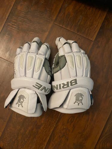 Used Brine 13" King Elite Lacrosse Gloves