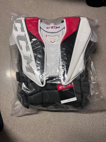 New Large CCM Extreme Flex Shield Pro Goalie Chest Protector Pro Stock