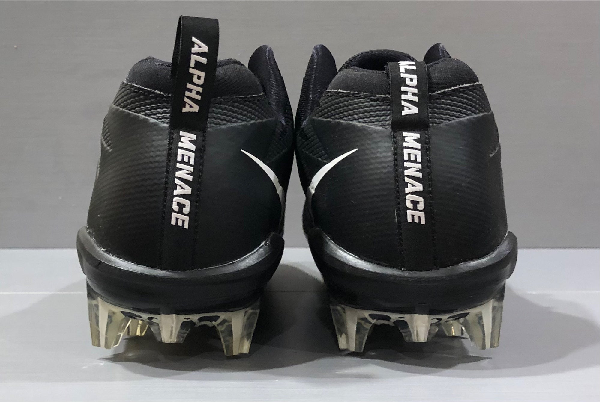 Men’s Nike Alpha Menace Pro Low TD P Black Football Cleats AJ6606-004 Nike Alpha Menace Pro Low TD PRF Football Cleats Black  main image 2